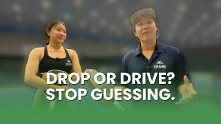 When to Drop vs Drive in Pickleball (Easy Guide)