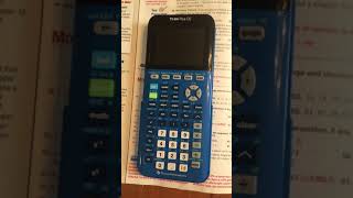 TI 84 graphing calculator constructing a binomial distribution Algebra 2 p. 745
