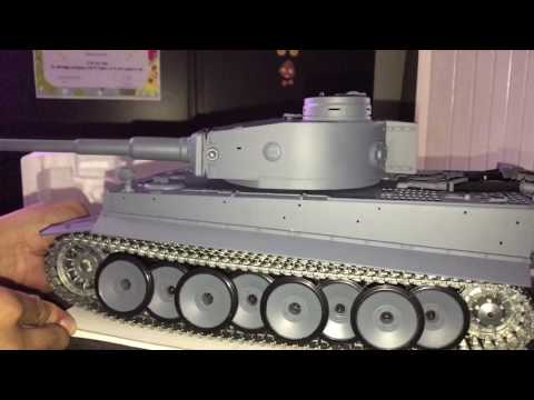 Heng Long 1/16 Scale German Tiger 1 RC Tank Unboxing And Quick Look