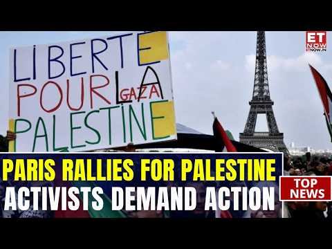 France Pro-Palestine Protests: Hundreds March Through Paris, Activists Demand Gaza Justice