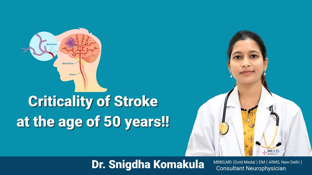 Stroke Criticality at the age of 50 years|Stroke at Older Age | Dr ...