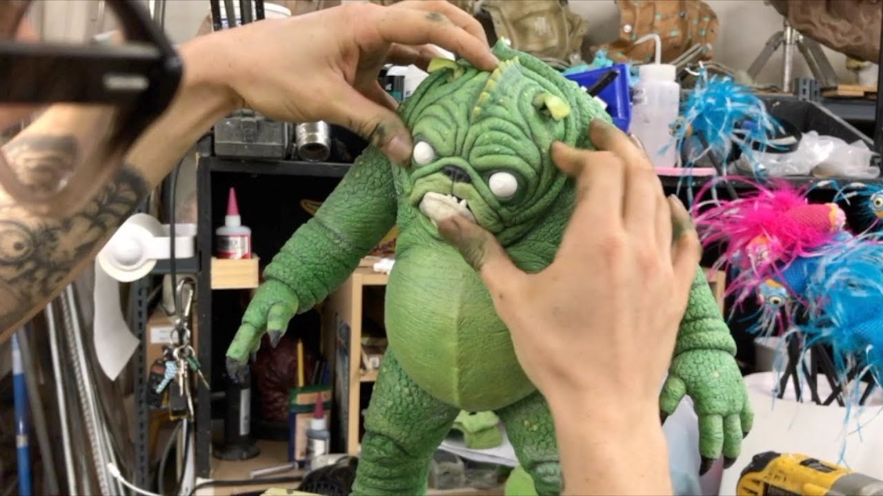 KreatureKid Sculptor, Filmmaker and Character Designer - YouTube