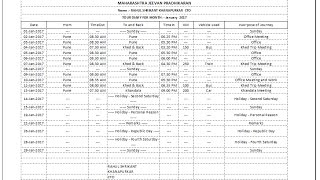 View Tour Diary in Get Your TA