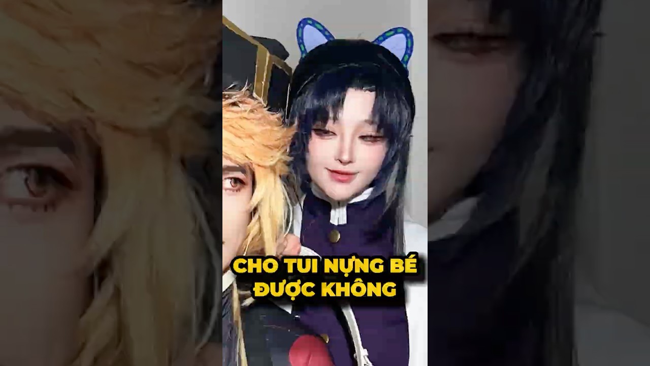 Cho tôi nựng bé được không😋#cosplay #shorts #minnacosplay
