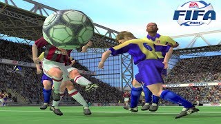 FIFA 2001 - PS2 Gameplay (4K60fps)
