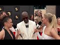BLACK COFFEE Red Carpet Interview | 2022 GRAMMYs
