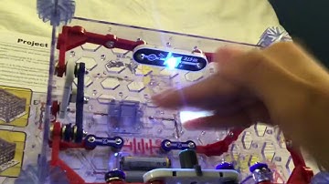 Snap Circuits 3D Illumination Burglar alarm box