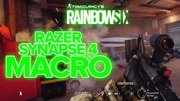 How to Install No Recoil Macro for Rainbow Six Siege Razer Synapse 4