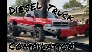 Diesel Truck Video Compilation | Sled Pull Roll Coal Trucks Burnout