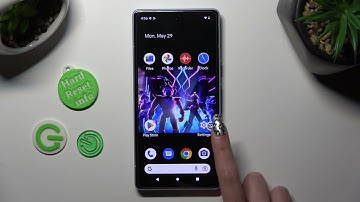 How to Enable & Exit One Handed Mode on GOOGLE Pixel 7a - Accessibility