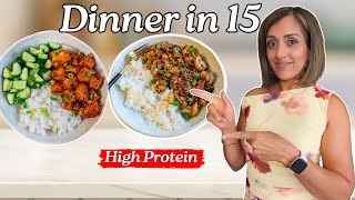 Dinner in 15: High-Protein Vegan Meals I Repeat Every Week