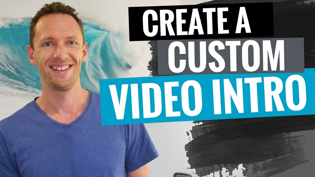 How To Make A Video Intro Fo!   r Youtube Full Tutorial - 