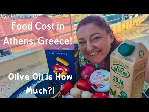 What is the Cost of Food in Athens Groceries and Restaurants in 2024