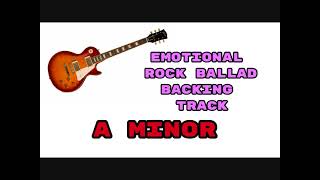 Video thumbnail of "Slash Style Backing Track in A Minor"