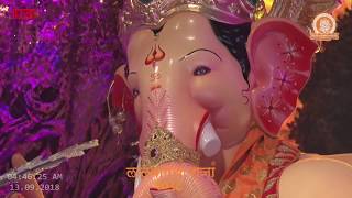LALBAUGCHA RAJA Inaugural Pratishthapana Pooja Live | 13 th September 2018