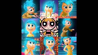 insideout  out and powerpuffgirls #firstshortvideo #insideout2  #powerpuffgirls