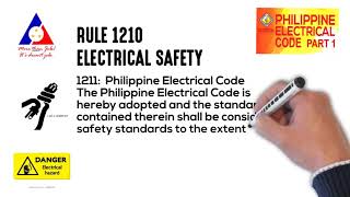 RULE 1210 ELECTRICAL SAFETY