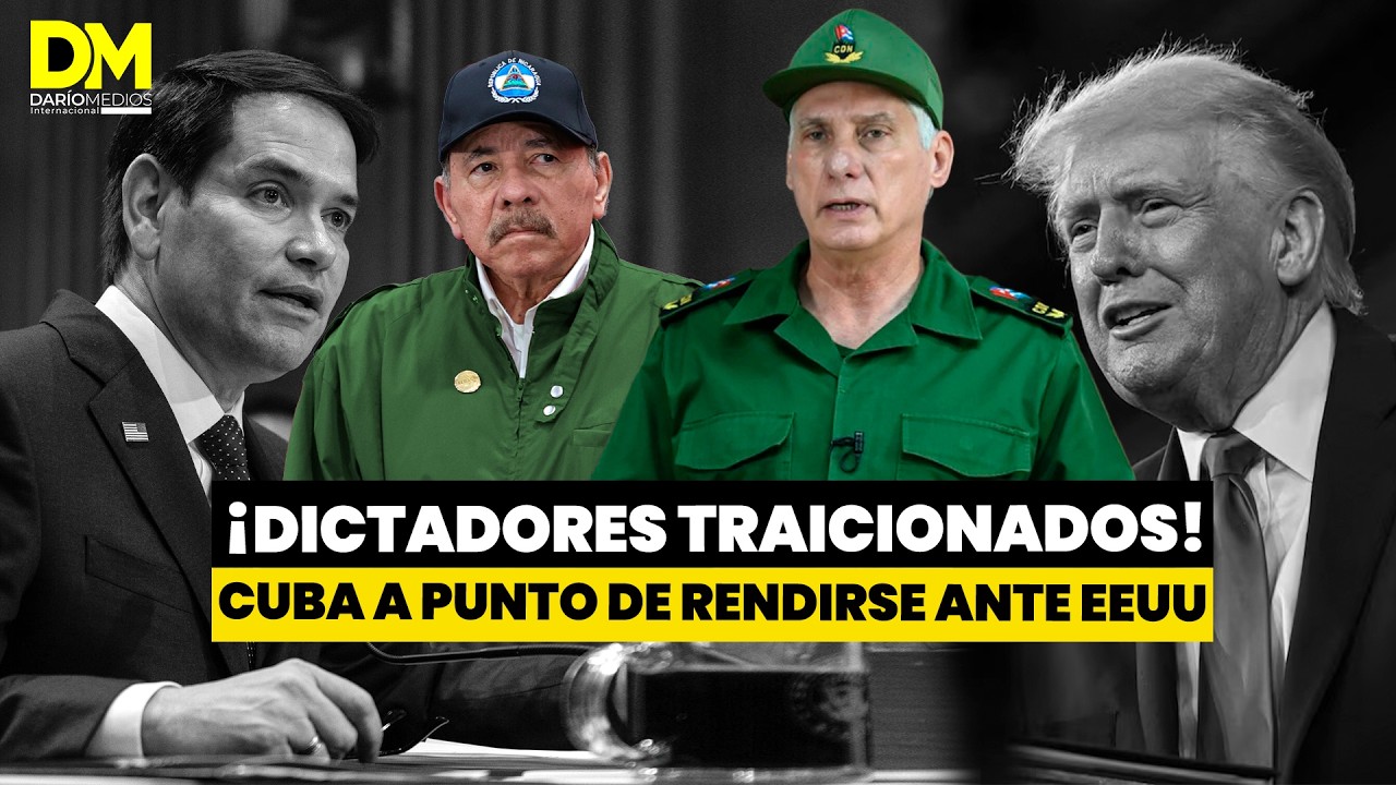 ⚠️🚨 Aliados cubanos de Ortega a punto de rendirse