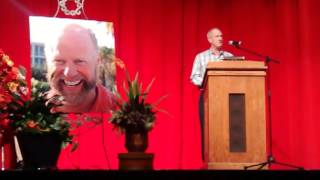 Mark Colby gives eulogy for Greg Day