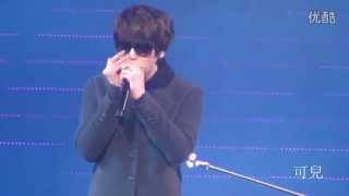 [HQ fancam] 120414 SS4 Shanghai - Kyuhyun solo front view (听海 + Isn't She Lovely)