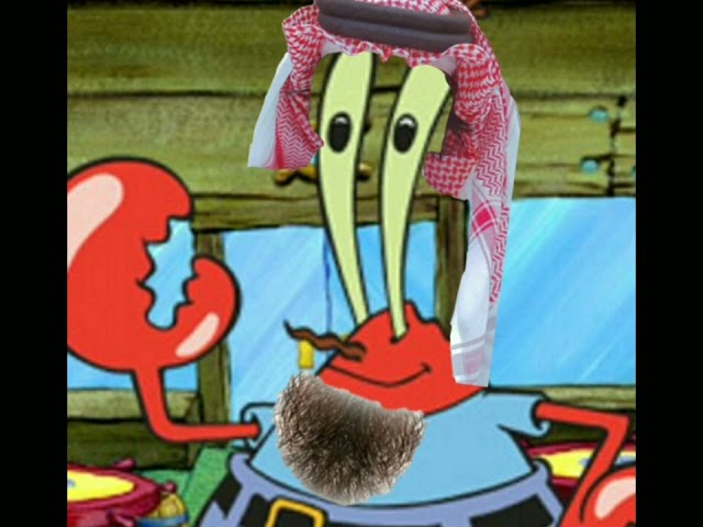 saudi arabian Mr. krabs class=