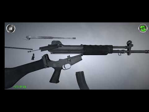 k2소총 분해조립