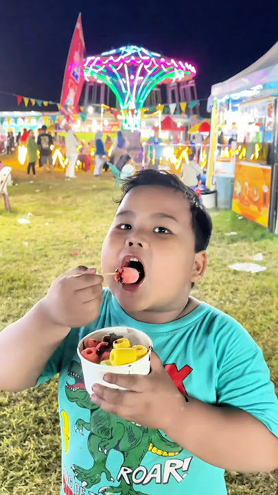 Marcello Jajan cikibul chiki ngebul di pasar malam seru banget ⁉️