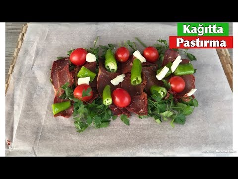 Video: Folyoda Pastırma Ile Patates Pişiriyoruz