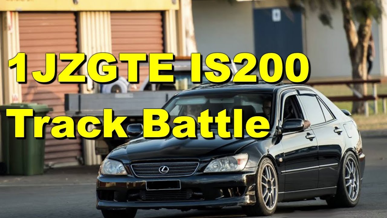1JZGTE Swap Lexus IS200 Roll Racing Track Battle - 2JZ, Turbo LS, Ford ...