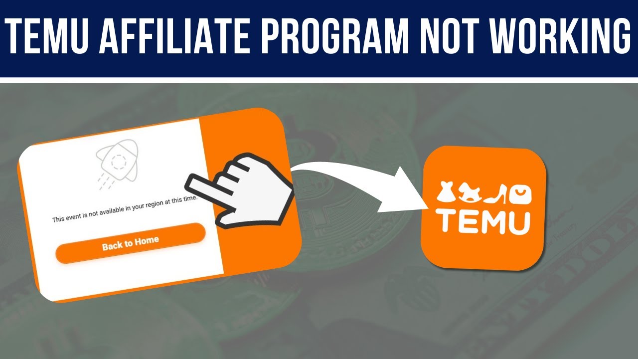 Các lỗi thường gặp khi tham gia temu affiliate