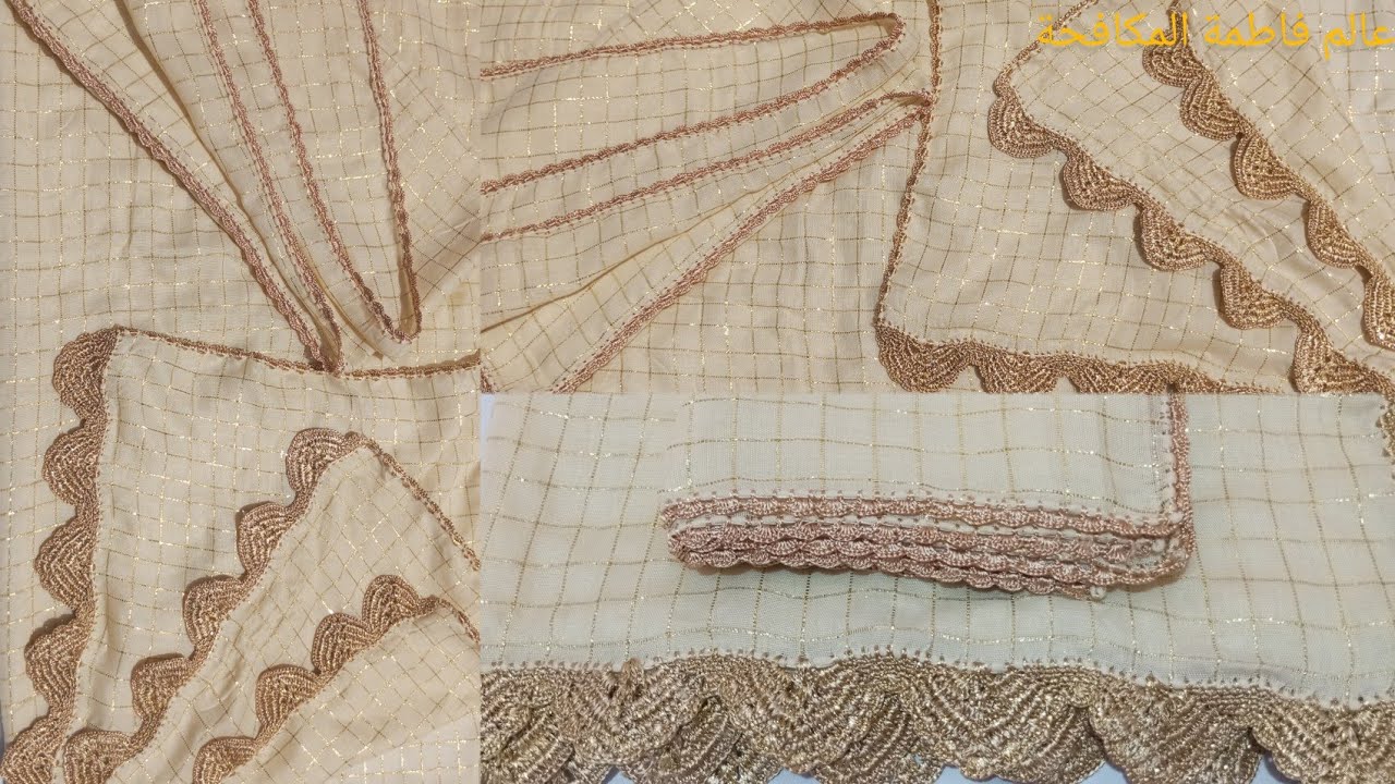 #صناعة_تقليدية #كروشيه #زيف_حياتي #مشروع_مربح شال أو فولار بالكروشيه بصقلي