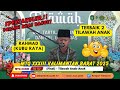 SPEKTAKULER.!! Terbaik 2 Tilawah Anak (Rahmad-Kubu Raya) || MTQ XXXIII Kalbar 2025