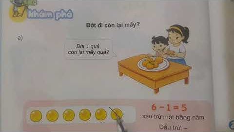 [TOÁN LỚP 1] Bớt đi còn lại mấy? Bài 11: PHÉP TRỪ TRONG PHẠM VI 10 (trang 68-70)《KẾT NỐI TRI THỨC》