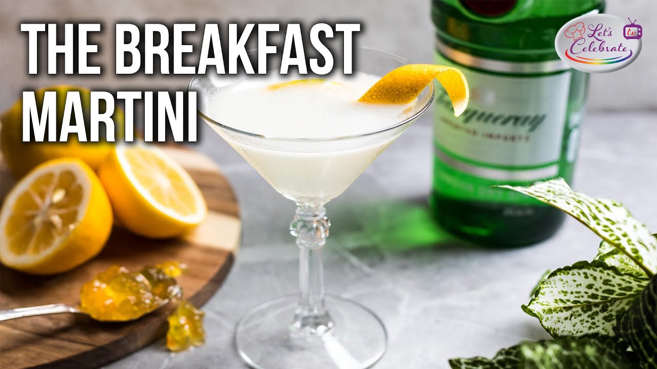 The Breakfast Martini Gin and Orange Marmalade Cocktail YouTube