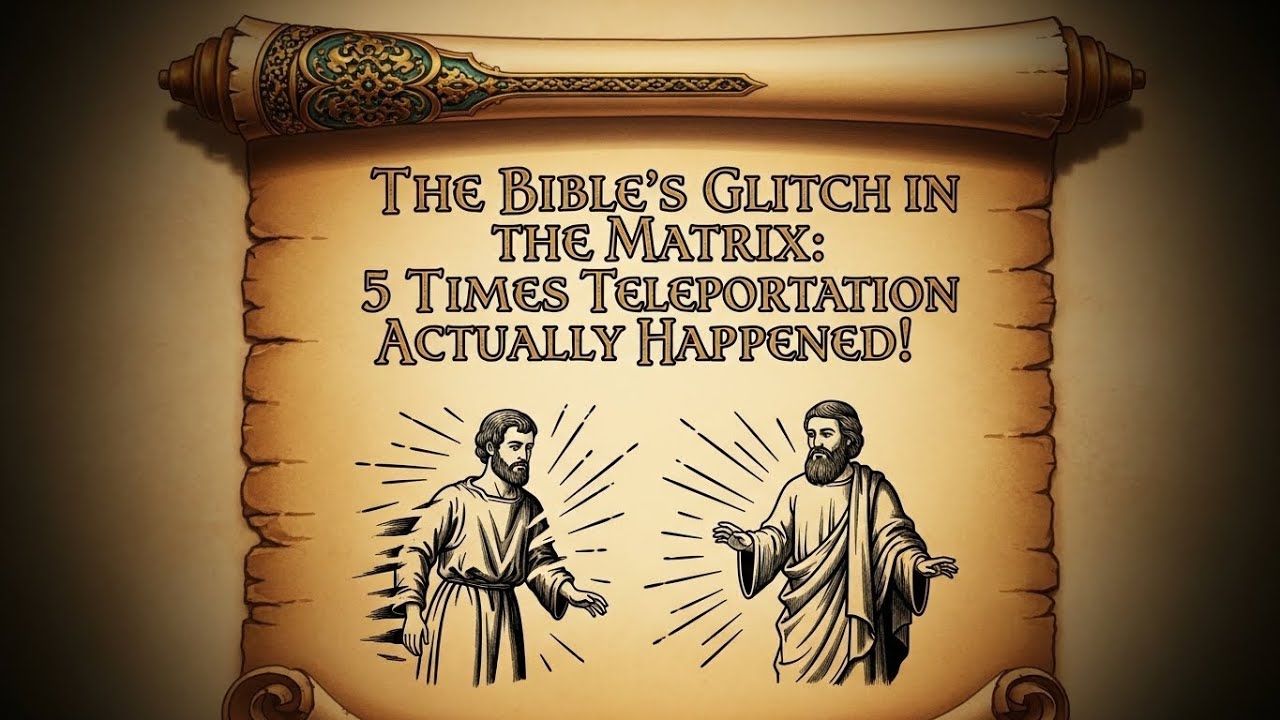🚨 THE BIBLE’S GLITCH IN THE MATRIX: 5 Times Teleportation Actually ...