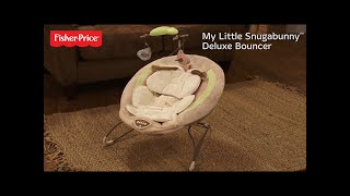 Fisher-Price Deluxe Bouncer, My Little Snugabunny