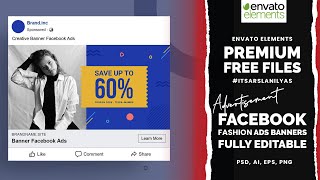 Facebook Shop, Sales, Coupons, Offer Banner Ads || Download 100% Envato Element Files for Free 2021
