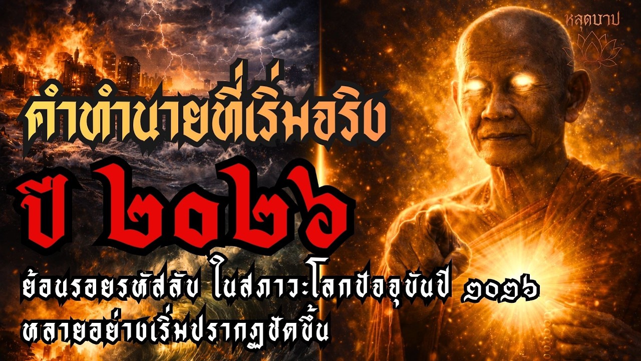 เจาะรหัสลับ ๒๐๒๖! ย้อนรอยคำทำนายหลวงพ่อ 
