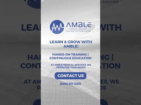 Boost Your Healthcare Career with Amble Medical Services