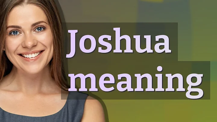 Joshua | meaning of Joshua