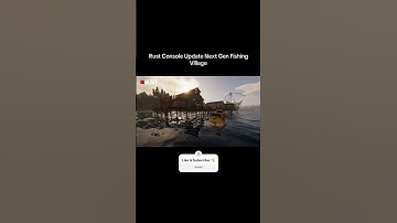Rust Console Update Next gen fishing village…#shorts #rust #rustconsole