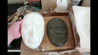 Silicone Mold For Scary Face Halloween Prop - Or Something
