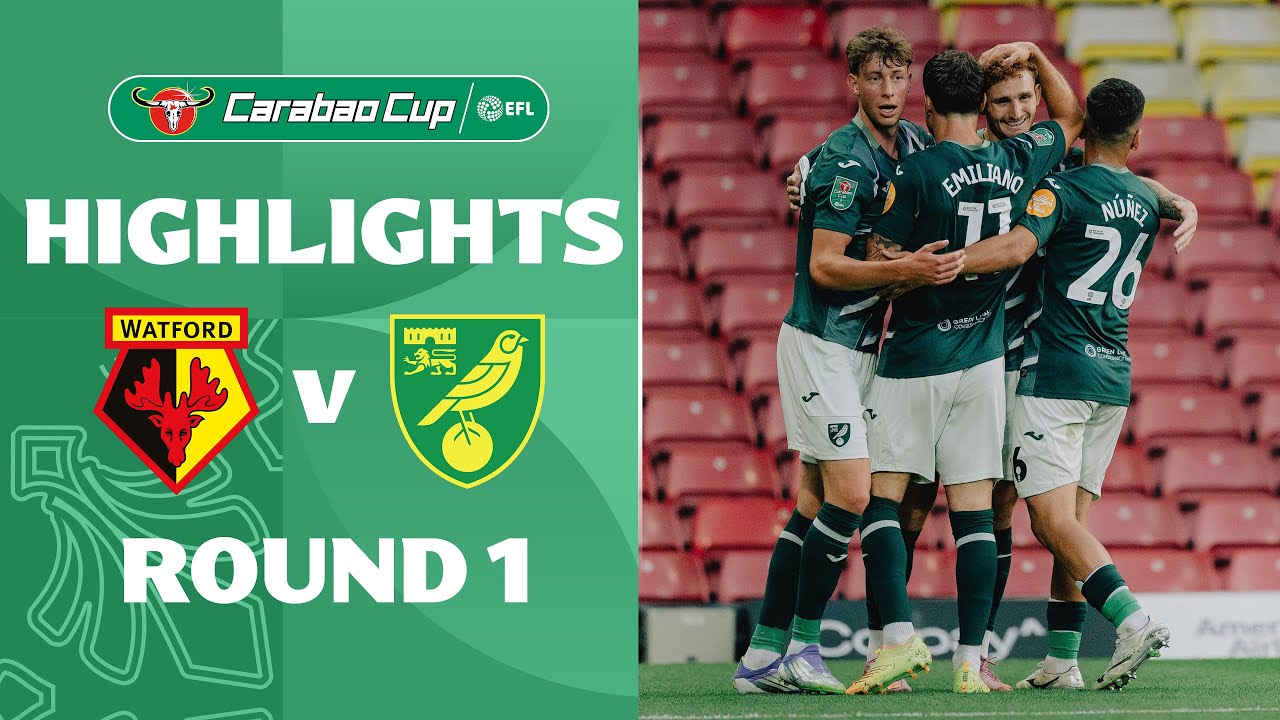 [Highlight] Carabao Cup : Watford vs Norwich City (13-08-68)
