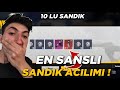 OHA ! EN COK İSTEDİGİM SETE TEK ATTIM 10 LU SANDIK AÇILIMI ! PUBG MOBİLE 