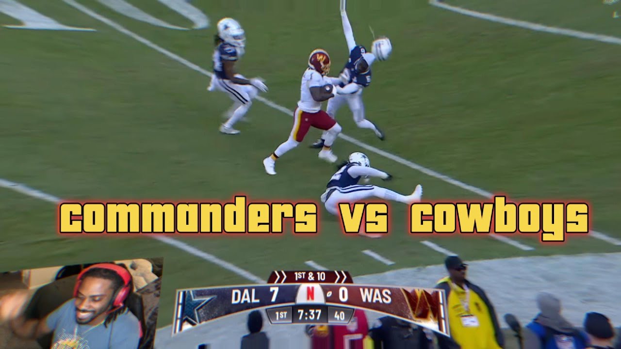 Dallas Cowboys vs Washington Commanders 2025(REACTION)