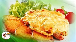 Куриные Отбивные с сыром и помидорами! Вкусно и красиво! Куриные Отбивные с сыром и помидорами! Вкусно и красиво!