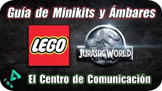 LEGO Jurassic World - Guía de Minikits y Ámbares - Nivel 9 - El Centro de Comunicación