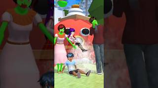 Octopus chasing them but.. 😂