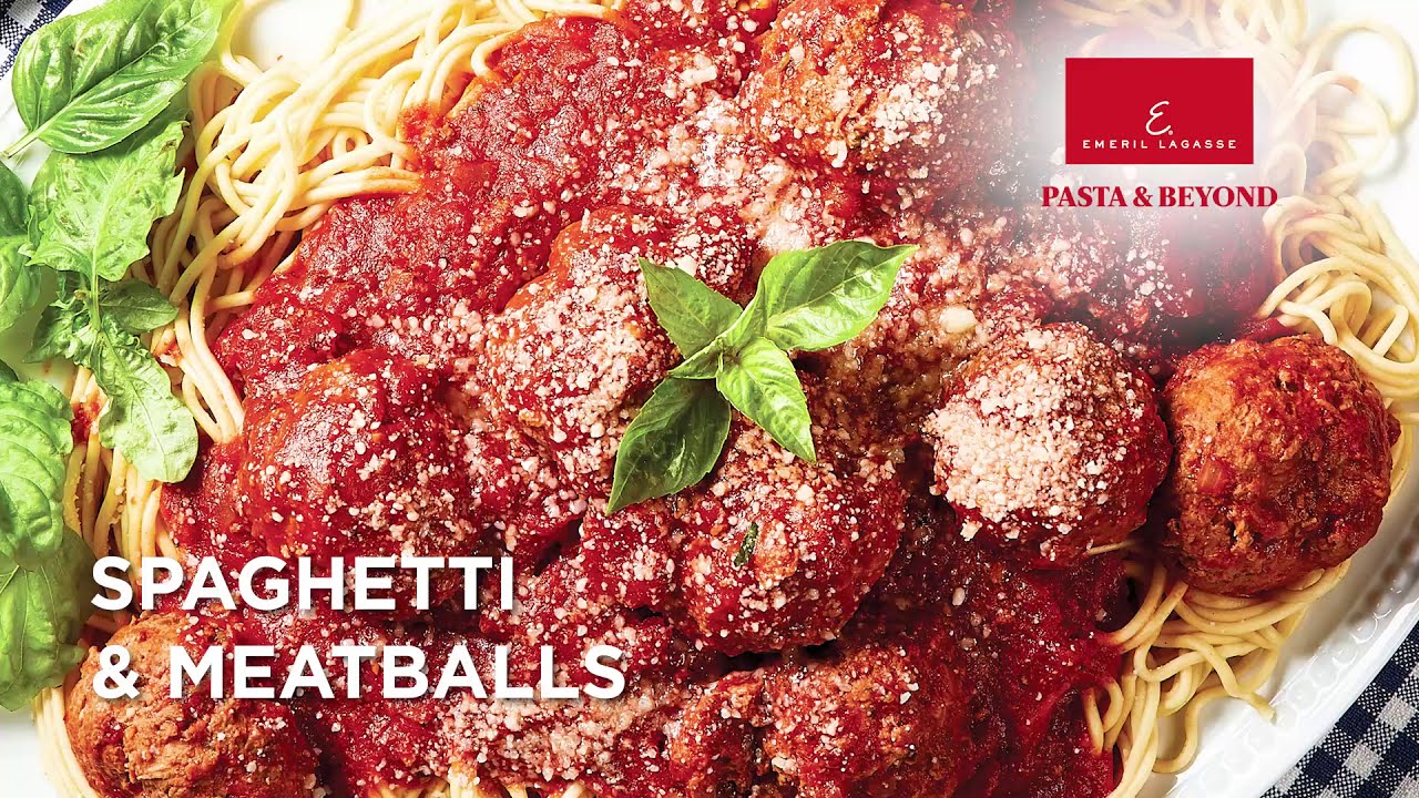 Emeril's Special Spaghetti and Meatballs Emeril Pasta & Beyond Pasta
