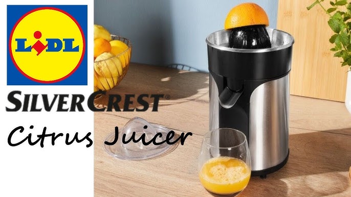 Silvercrest juicer from Lidl - YouTube